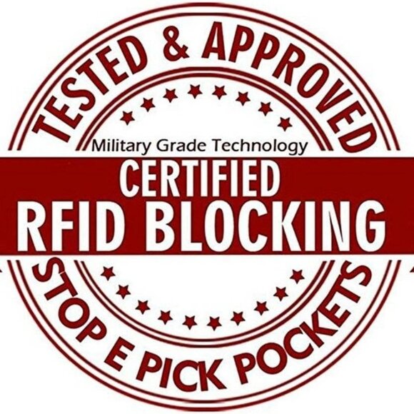 Large RFID Wallet Women Leather Bifold Card Organizer with Zipper - Picture 7 of 7